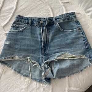 Zara denim shorts